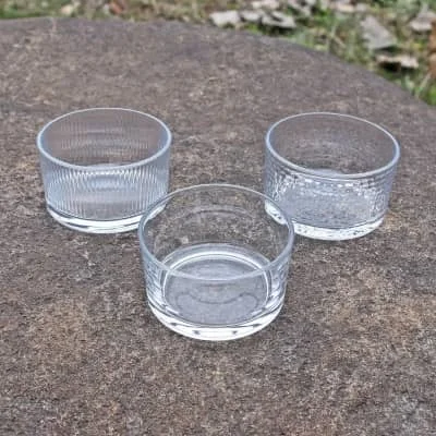 Glas-Kerzenhalter