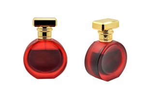 botol parfum merah